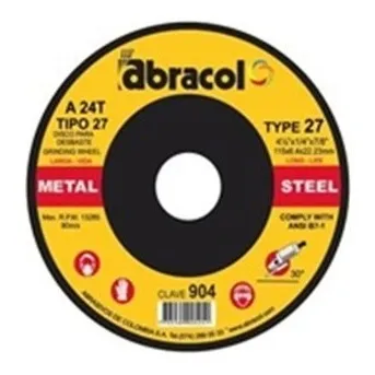 Disco De Desbaste T27  7 *1/4*7/8   A24t (1*25)