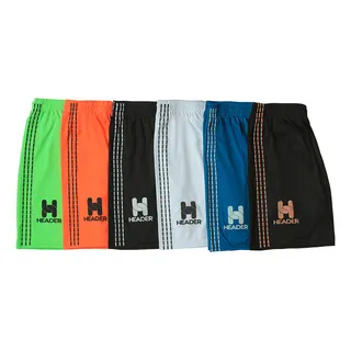 Kit 6 Short Header Masculino Calção Futebol Academia Praia Kit 6 Short Header Masculino Calção Futebol Academia Praia