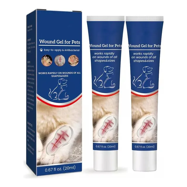 2) Polvo Hemostático Para Mascotas Para Limpieza De Heridas