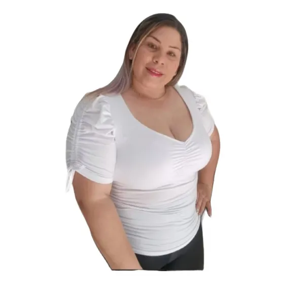 Blusas Talla Plus Variadas