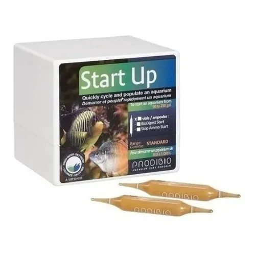 2 Ampolas Prodibio Start Up Acelera A Ciclagem E Biologia