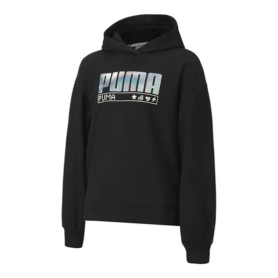 Buzo Canguro Abrigo Deportivo Puma Alpha Para Niña Algodón