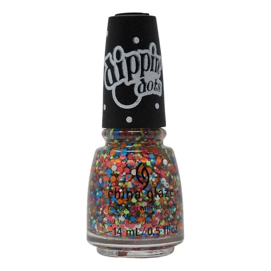Esmalte De Uñas China Glaze Rainbow Ice Con Glitter 14ml