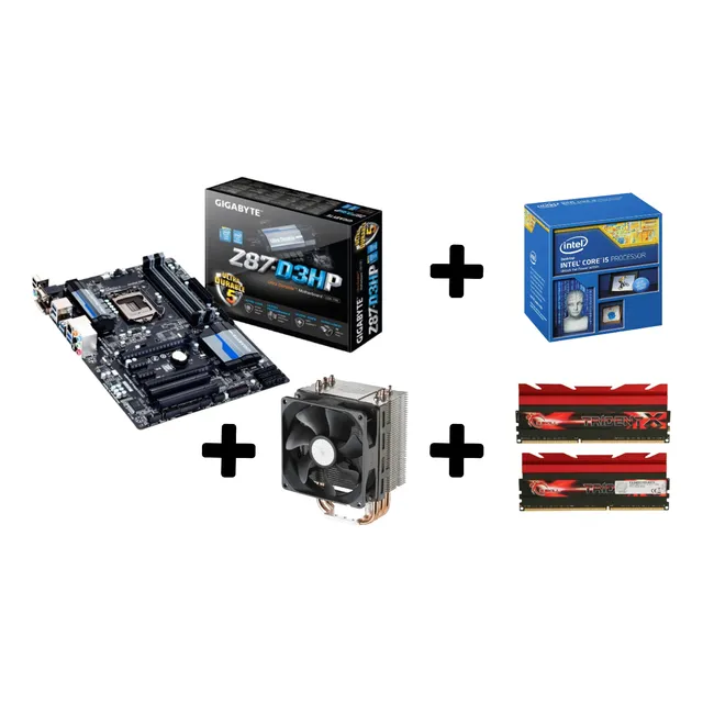 Board Gigabyte Z87 D3hp + Core I5 + 8gb Ddr3 + Disipador