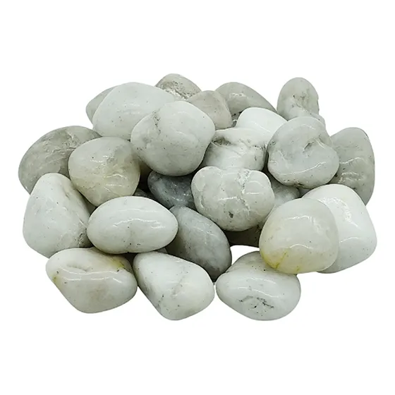 Piedras Blancas 4,5cm Lisas Ideal Decoración De Tunas 500gr