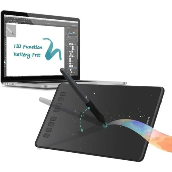 Tablet De Dibujo Grafica Digital H950 P.
