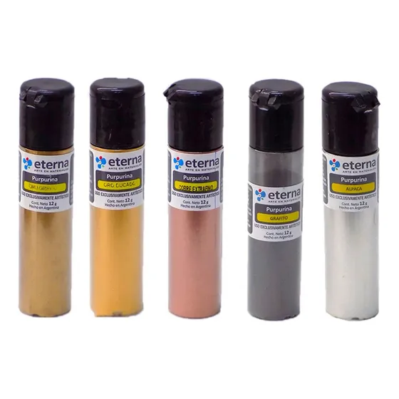 Purpurina Eterna X 12 Grs X 2 Unidades