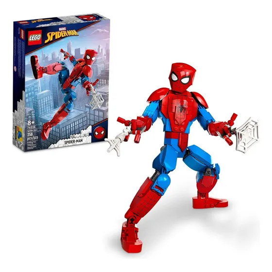 Lego Marvel Spiderman Figura Articulada 76226 Cantidad de piezas 258