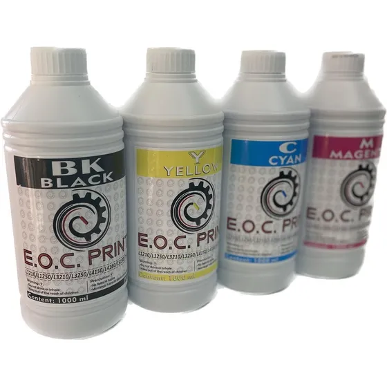 Tinta Epson Dye 1 Litro T544 L3110 L3150 L1210 L3250 L5190