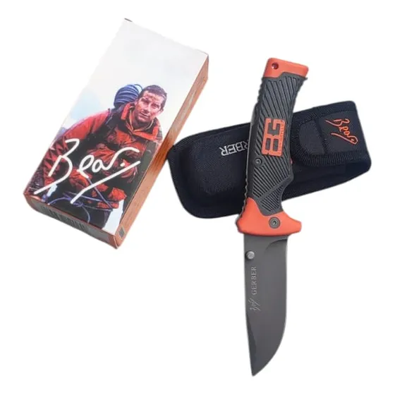 Cuchillo Plegable Táctico Acampar Supervivencia Herramienta 