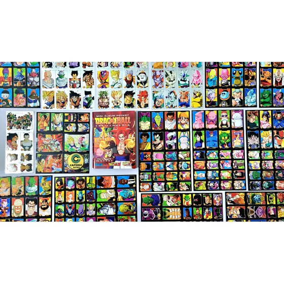 Album Dragon Ball Enciclopedia Mini Completo Para Pegar