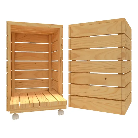 Porta Botijão Gás P/ Cozinha Externa + Suporte 4 Rodinhas