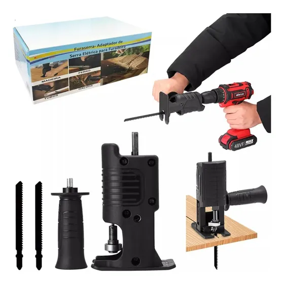 Adaptador Para Transformar Furadeira Em Serra Tico-tico