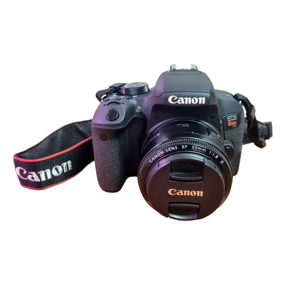 Canon Eos Rebel T7i + Lente 50mm 2000 Disp + 16gb = A Nueva