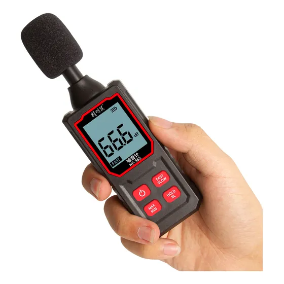 Noyafa Medidor Del Nivel Sonoro 30-130db Lcd Alta Precisión