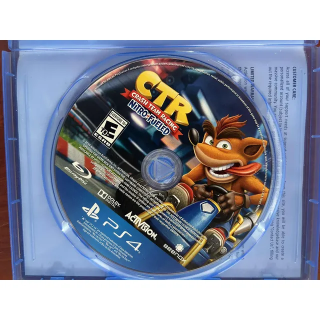 Videojuego De Ps4 Ctr Crash Team Racing Nitro Fueled Usado