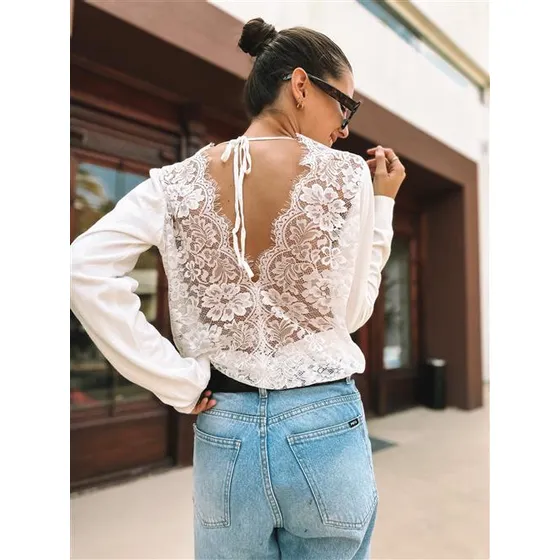 Sweater Importado Bremer Con Lycra Detalle Espalda Guk551
