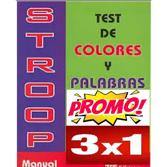 Test Stroop De Colores Y Palabras Promoción