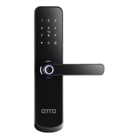Fechadura Eletrônica Tt100 Preta Otto Preto
