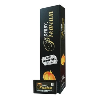 Hojas De Navaja Doble Filo Premium 100pzas Derby Hojas De Navaja Doble Filo Premium 100pzas Derby