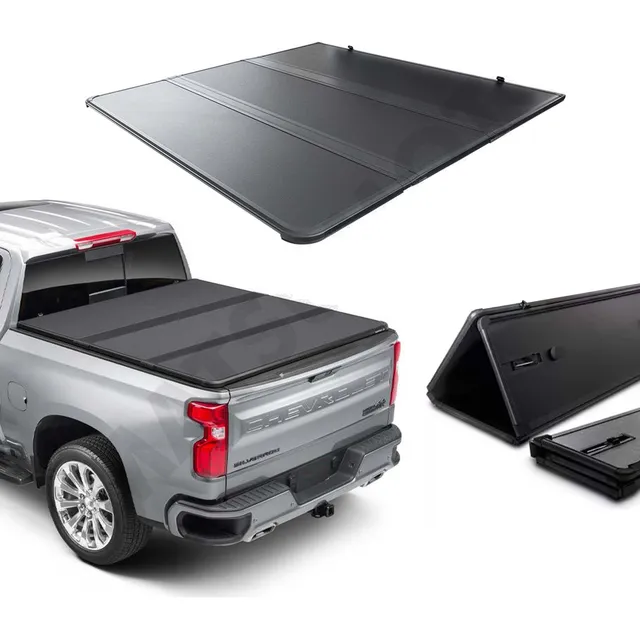 Cubre Pick Up Tapa Rigida Plegable Chevrolet Silverado