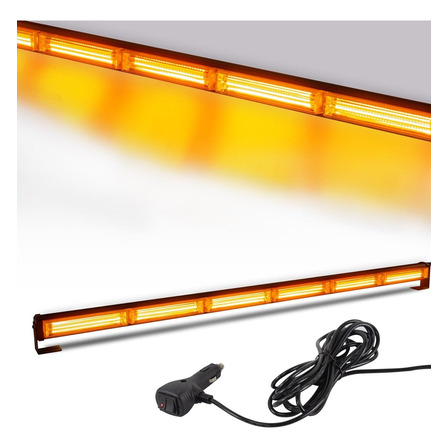 Torreta Barra Estrobo Ambar Led Cob 108w 34.5 Pulgadas Torreta Barra Estrobo Ambar Led Cob 108w 34.5 Pulgadas