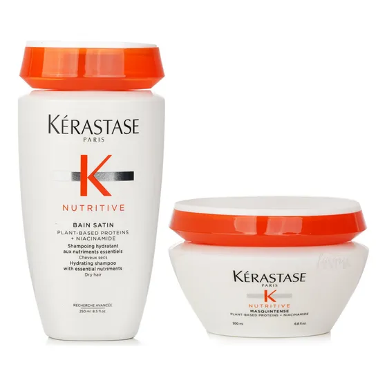 Nutritive Bain Satin 250ml + Masquintense 200ml Kérastase