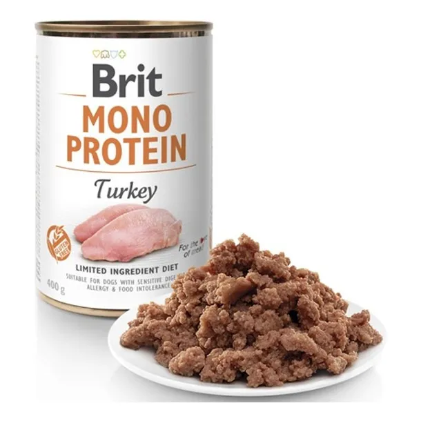 Brit Care Lata Mono Protein Pavo 400 Gr