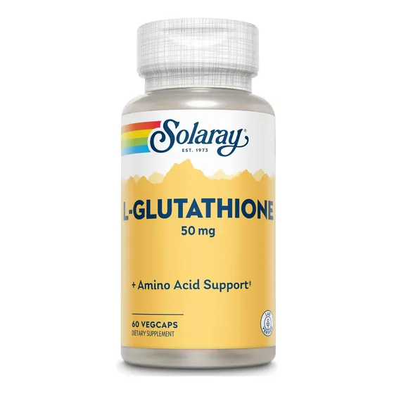 Cápsula Vegetal Solaray L-glutatión (btl-plastic) 50 Mg | 60
