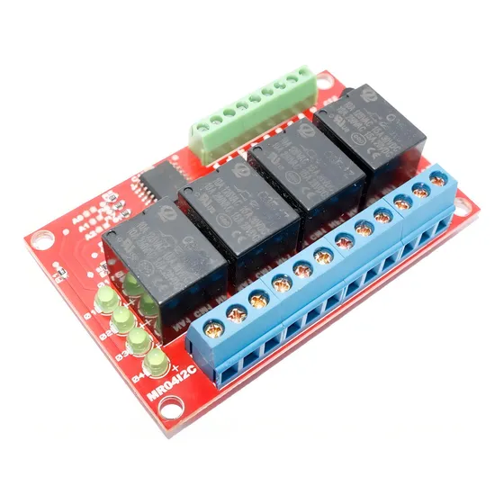 Módulo Relê I2c 4 Canais 3.3v Pcf8574 Para Arduino Esp8266