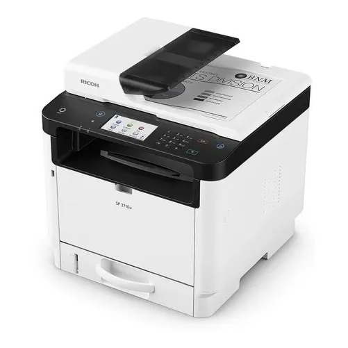 Impresora multifunción monocromática Ricoh M320F 220V color blanca