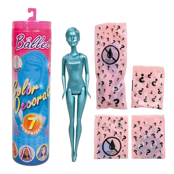 Muñeca Sorpresa Mágica + Accesorios + Revelación En Agua | Cuotas sin interés