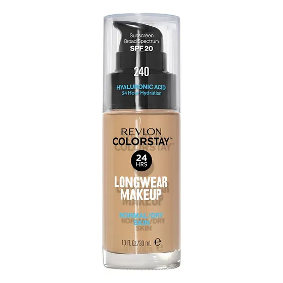 Base de maquillaje líquida Revlon ColorStay Normal/Dry COLORSTAY MAKE UP tono 240 medium beige - 30mL 100g
