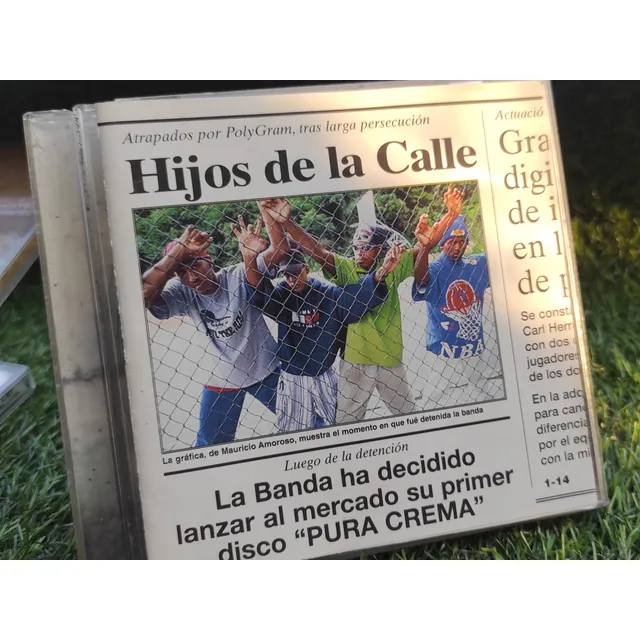 Hijos De La Calle Cd Pura Crema Original De Colección 