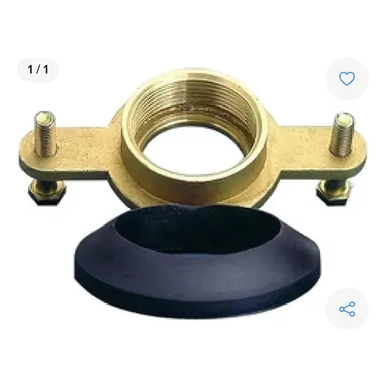 Flange De Bronce Con Empacadura Fp