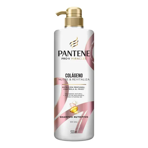 Shampoo Pantene Colageno 510ml