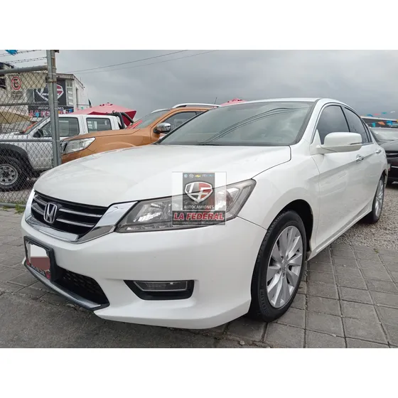Honda Accord 3.5 Ex-l Sedan V6 Piel Abs Qc Cd Cvt