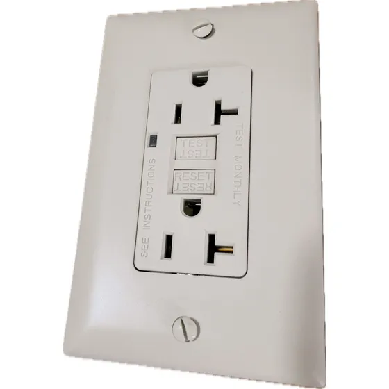 Contacto Legrand Duplex Gfci Iluminación 2094-i Marfil Placa