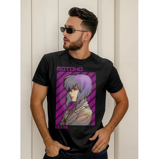 Remera Ghost In The Shell Mayor Motoko Kusanagi Cyberpunk