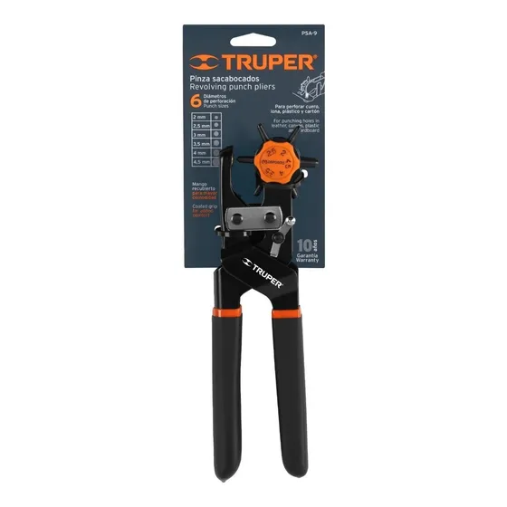 Alicate Sacabocado Para Perforar Cuero Y Otros Truper