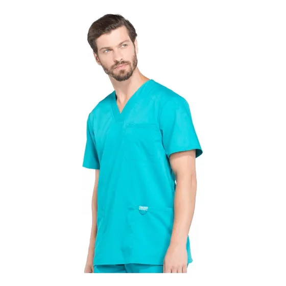 Uniforme Clinico Hombre Cherokee Ww670 Negro  Premium 