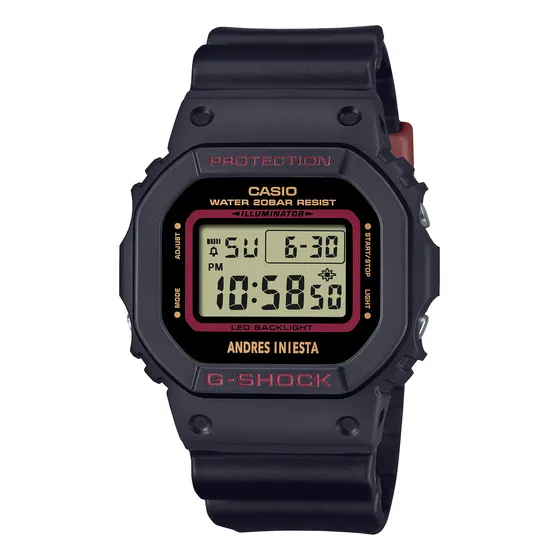 Reloj Casio G-shock Modelo: Dw-5600ai-1dr Correa Negro