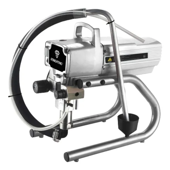 Máquina de pintura sin aire R450 Rongpeng de 1.2 hp 220 v 207 bar