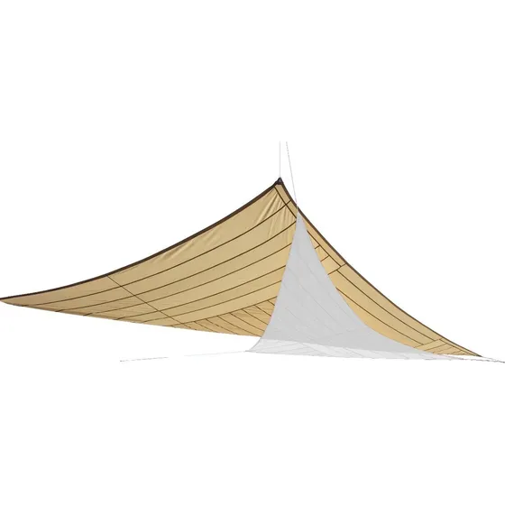 Toldo Triangular Tipo Vela Arenath 4 X 4mts Loneta Beige