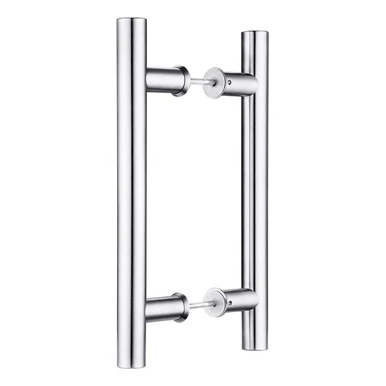 Jaladera 100cm Tipo H Acero Inoxidable Puerta Cristal Satín