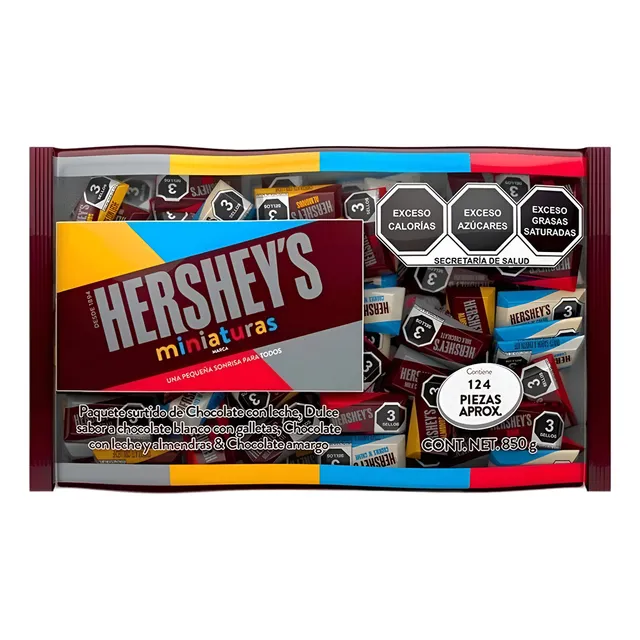 Hershey's Miniatura - Chocolates Surtido Bolsa 850g