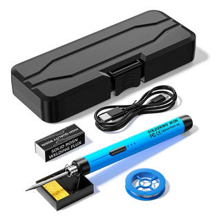 Kit De Ferro De Solda Micro-usb De 5v, Com Solda Sem Fio De Kit De Ferro De Solda Micro-usb De 5v, Com Solda Sem Fio De