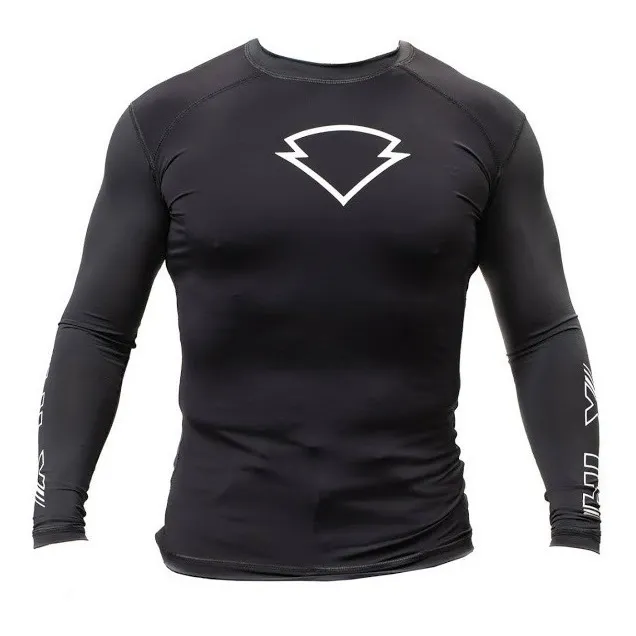 Camiseta Segunda Pele Hlx Preta Thermo Unissex
