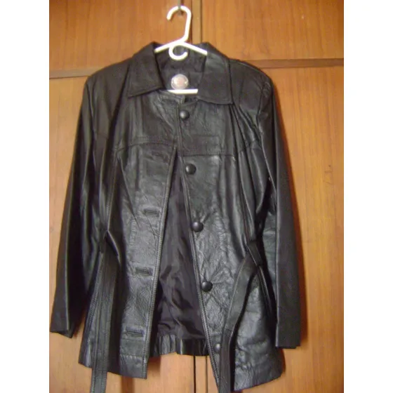 Chaqueta De Cuero Original Para Damas
