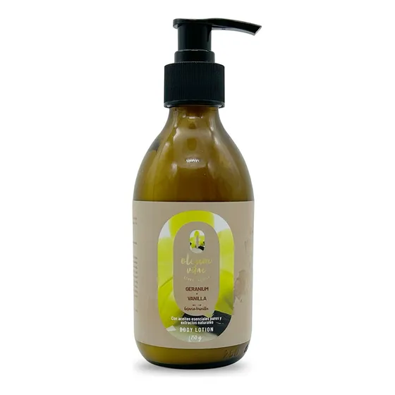 Crema Corporal Oleum Vitae C/aceiteesencial Geranio Vainilla